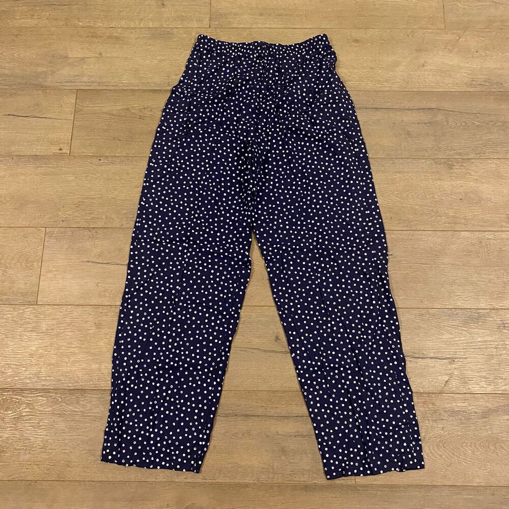 Boston Traveler Pull On Pants ~ Sz 13-14 ~ Blue ~ High Rise ~ 31" Inseam